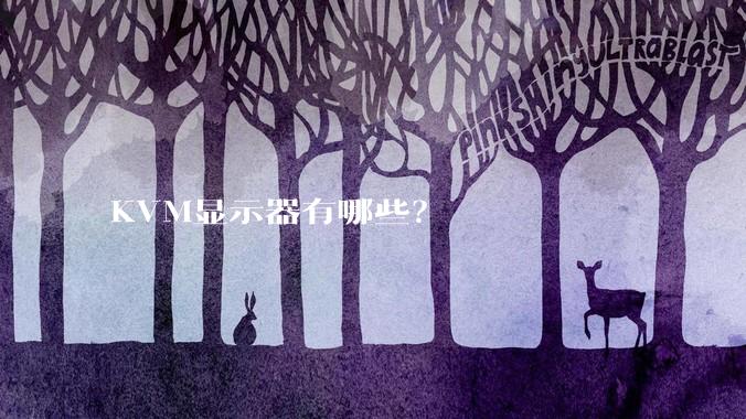 KVM显示器有哪些？
